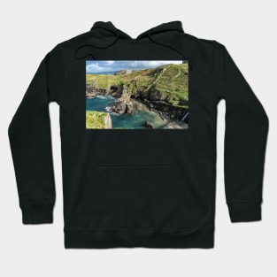 Cornwall Coast at Tintagel #1, UK Hoodie